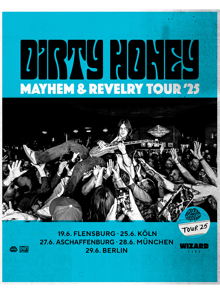 Veranstaltungsbild für DIRTY HONEY 